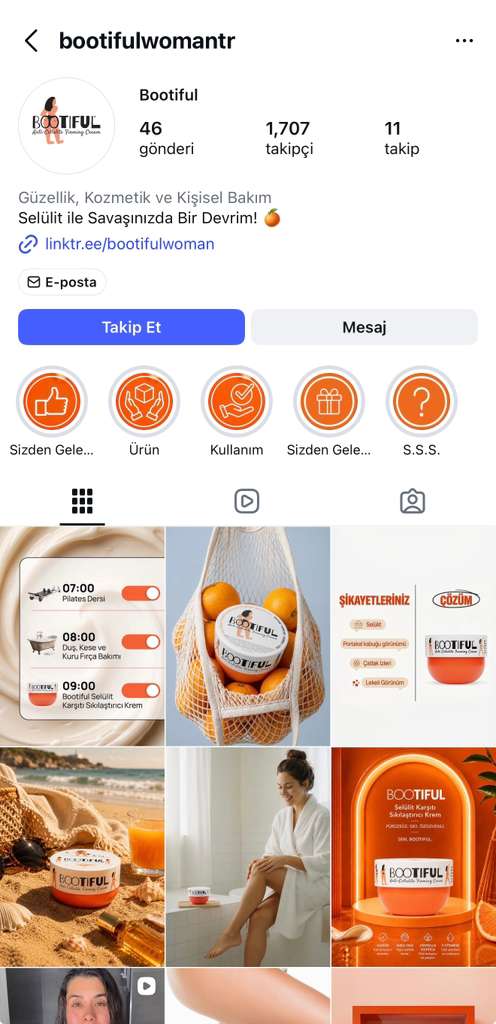 Bootiful Instagram